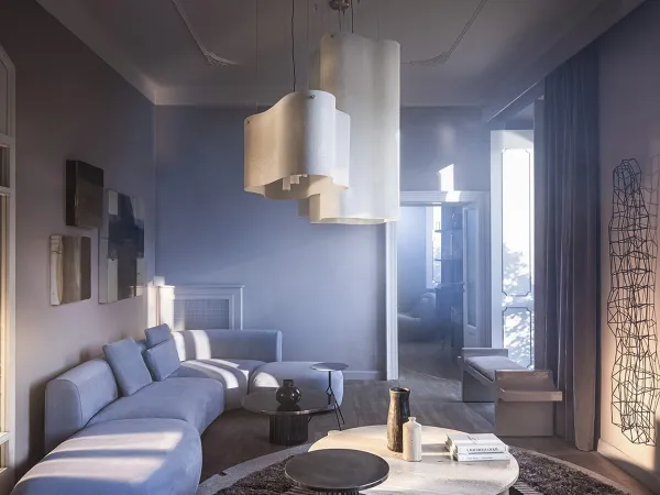 Nuvola de Baxter: iluminación Made in Italy