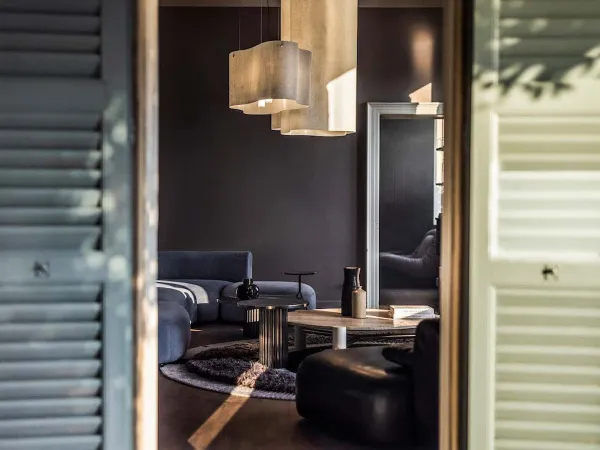 Zwei verschiedene Modelle der Nuvola-Lampe von Baxter