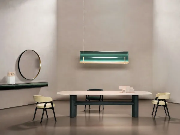 Tunnel lamp - an explosion of colors by Baxter