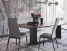 The Dragon Wood table by Cattelan Italia in a living room