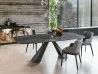 The Eliot Keramik table in a dining room