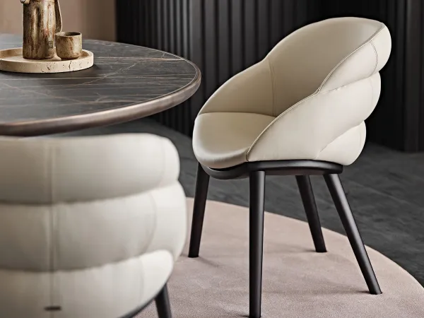 The Camilla chair in a living area