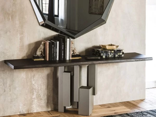 The Skyline console table in a living area