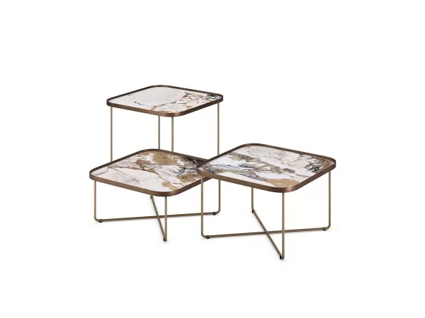 The Benny Keramik side table by Cattelan Italia
