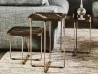 The Benny Keramik coffee table with marble in Portoro