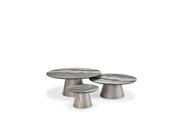 La mesa de centro Albert Keramik de Cattelan Italia