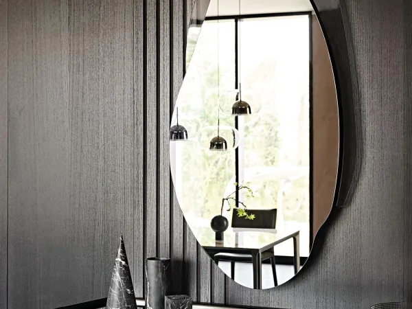 The Akumal mirror in a living area