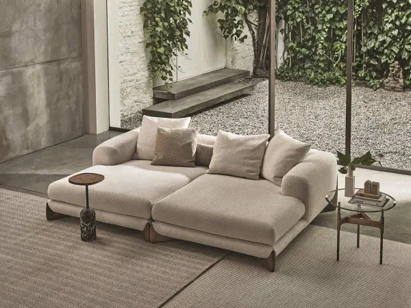 Una coppia di chaise longue Softbay in una zona living