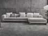 Die eckige und modulare Version des Softbay-Sofas von Porada
