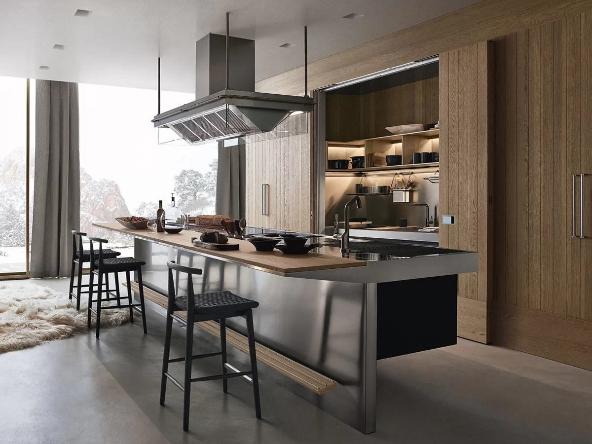 Arclinea cocina Lignum et Lapis.