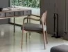 Details of the solid wood structure of the Ella chair