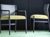 La sedia Sveva di Porada nelle due versioni disponibili