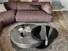 The coffee table Arena side by side with the coffee table Arena Bond by Cattelan Italia