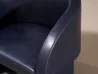 Detalles del sillón de piel Lazybones de Baxter