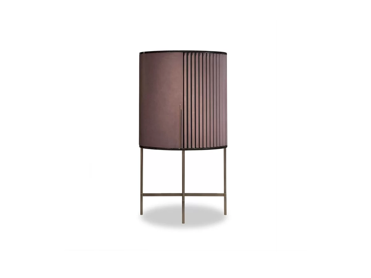 The Plissé bar cabinet by Baxter