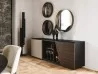 The Wish mirror by Cattelan Italia in a living area