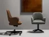 Colette office chair by Baxter