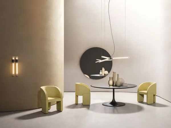 Il tavolo Bourgeois di Baxter in una zona living