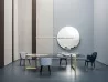 Selene table in a living area by Baxter