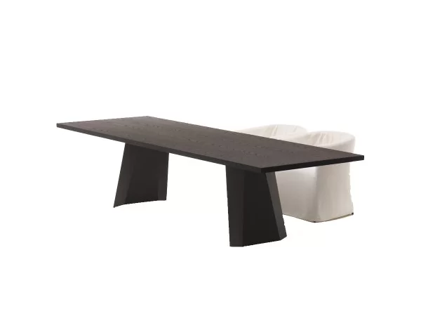 The Wedge table by Living Divani