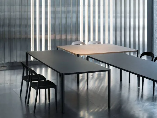 The Graft table in two different finishes