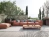 El sofá Soft de Atmosphera en una terraza