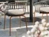 Details of the Onda chair by Atmosphera