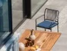La sedia Air in uno spazio outdoor