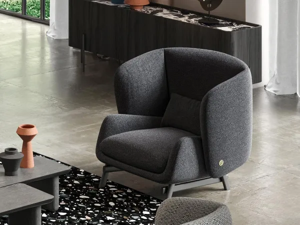 Coquille fauteuil de Liu Jo Living - Mobilificio Marchese