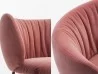 Details of the backrest of the Mys chair by Midj