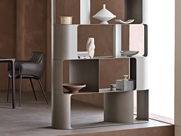 Fulham steel bookcase