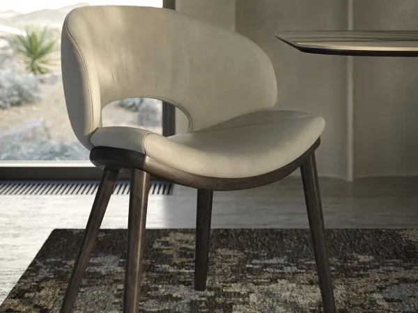 Miranda Wood chair by Cattelan Italia