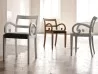 Variants of the Garbo little armchair by Porada