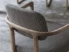 Dettagli dello schienale della sedia Serena di Porada