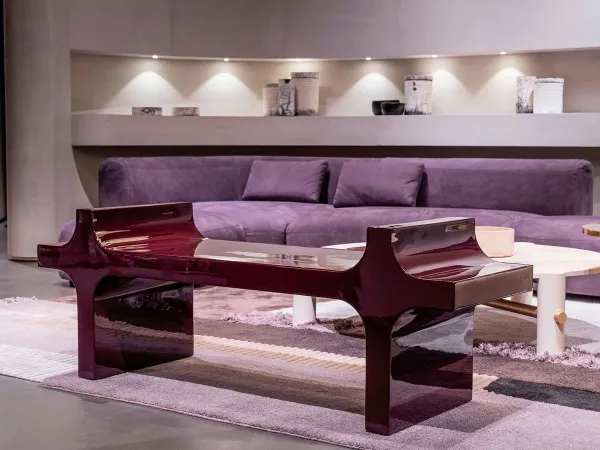 Le banc Dharma de Baxter dans un espace de vie