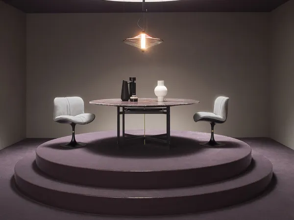 Silla Marilyn de Baxter en un comedor