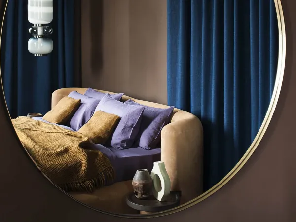 Detalles de la cama Clara de Baxter