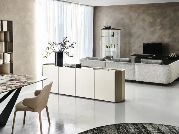 Aparador Chelsea de Cattelan Italia en un salón
