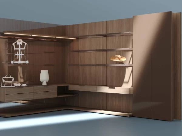 Lema 的 VentiTre 步入式衣柜 - 2023 年米兰国际家具展新品