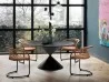 The Clessidra table by Midj - design Paolo Vernier