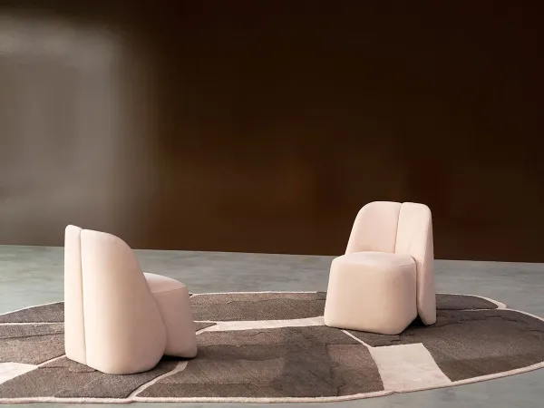 Il tappeto Aran Nude di Baxter