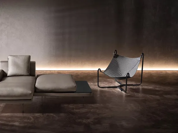 The Baffo armchair by Busnelli - a design icon