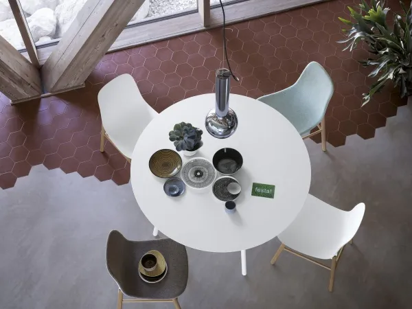 Sharky chair by Kristalia in a living area