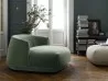 Kristalia Brioni armchair in a living area