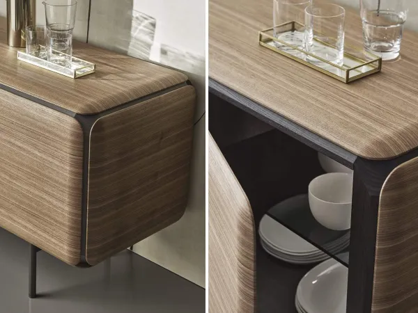 Details of the Pebble sideboard by Porada