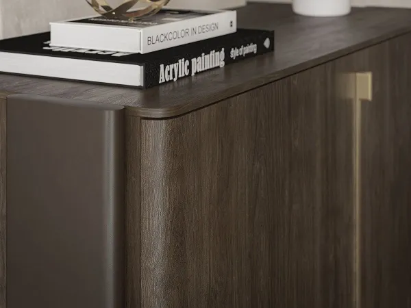 Details of the Cremona sideboard by Cattelan Italia