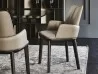 The Belinda chair by Cattelan Italia with armrests