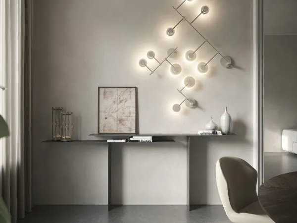 A composition of the Tee console by Cattelan Italia