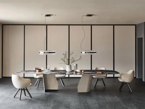 Il tavolo Senator di Cattelan Italia in una zona living