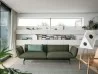 Kristalia Tenso Sofa in einem Wohnbereich